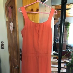 Toad & Co salmon colored cute sundress!
